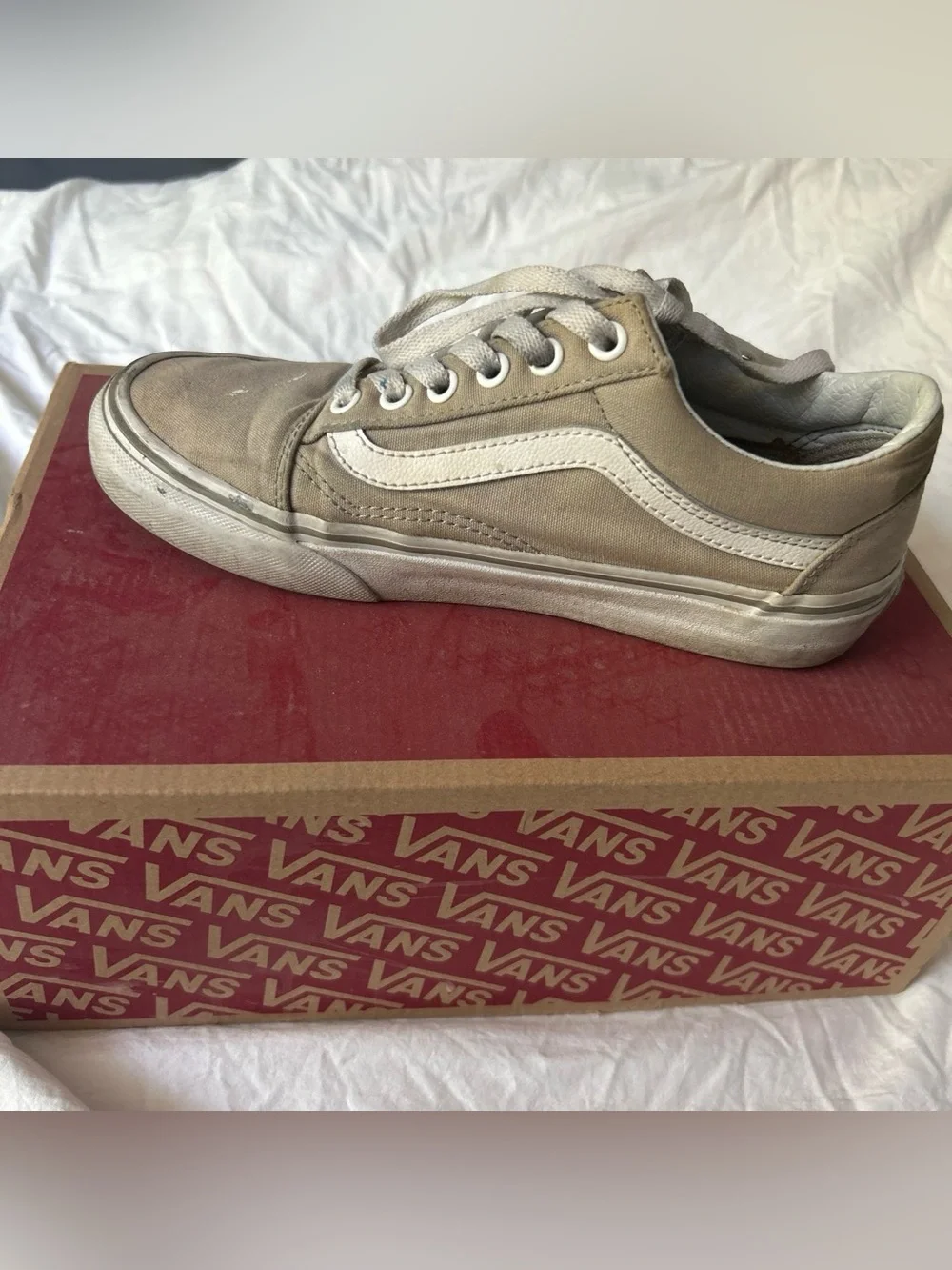 Gray women vans